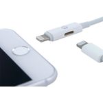 Cyoo 2in1 Lightning Ladekabel mit Audio Anschluss (CY120170)