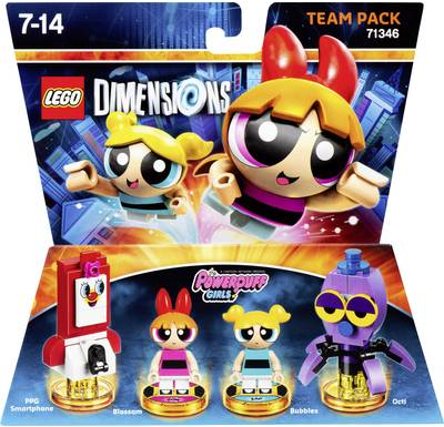 LEGO ® Dimensions Team Pack Power Puff Girls Nintendo Wii U, PlayStation 4, PlayStation 3, Xbox One, Xbox 360 (4012160932158)