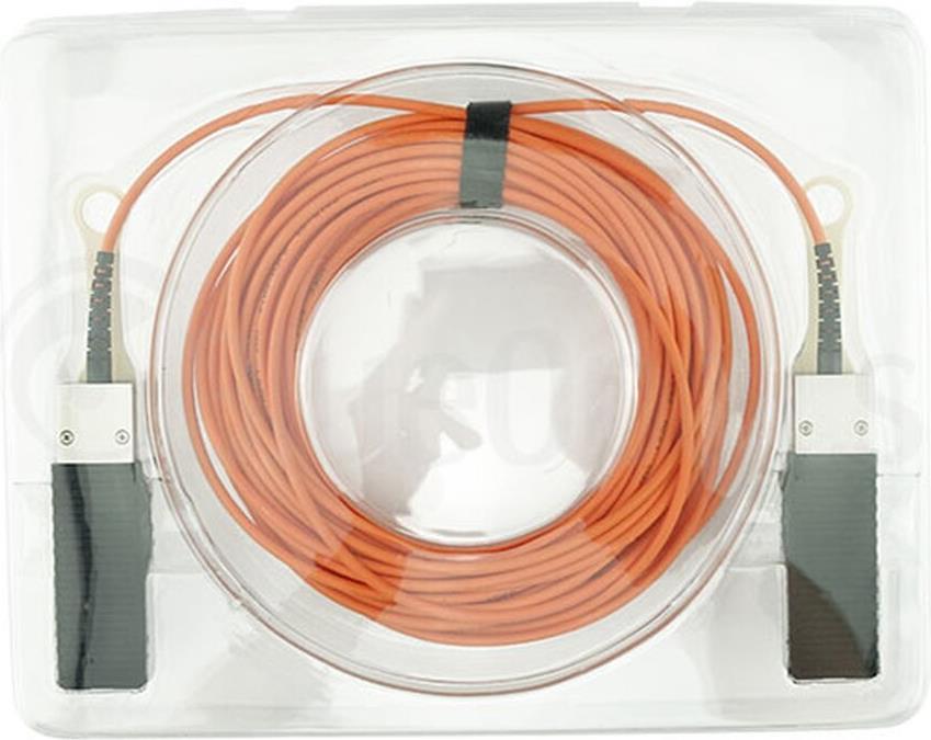 BlueOptics QSFP-AOC-30M-SW-BO InfiniBand-Kabel Orange (QSFP-AOC-30M-SW-BO)