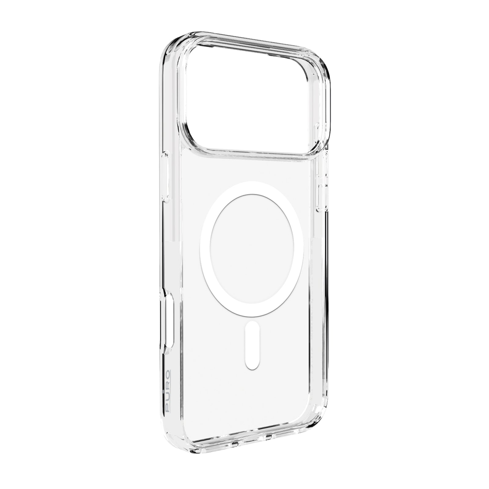 Puro Cover für Apple iPhone 17 Pro MagSafe kompatibel Transparent Weiß
