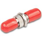 Lightwin LWL Kupplung Simplex ST-ST Singlemode - metall LWL-Steckverbinder Rot 1 Stück(e) (LKUP ST-ST SM)
