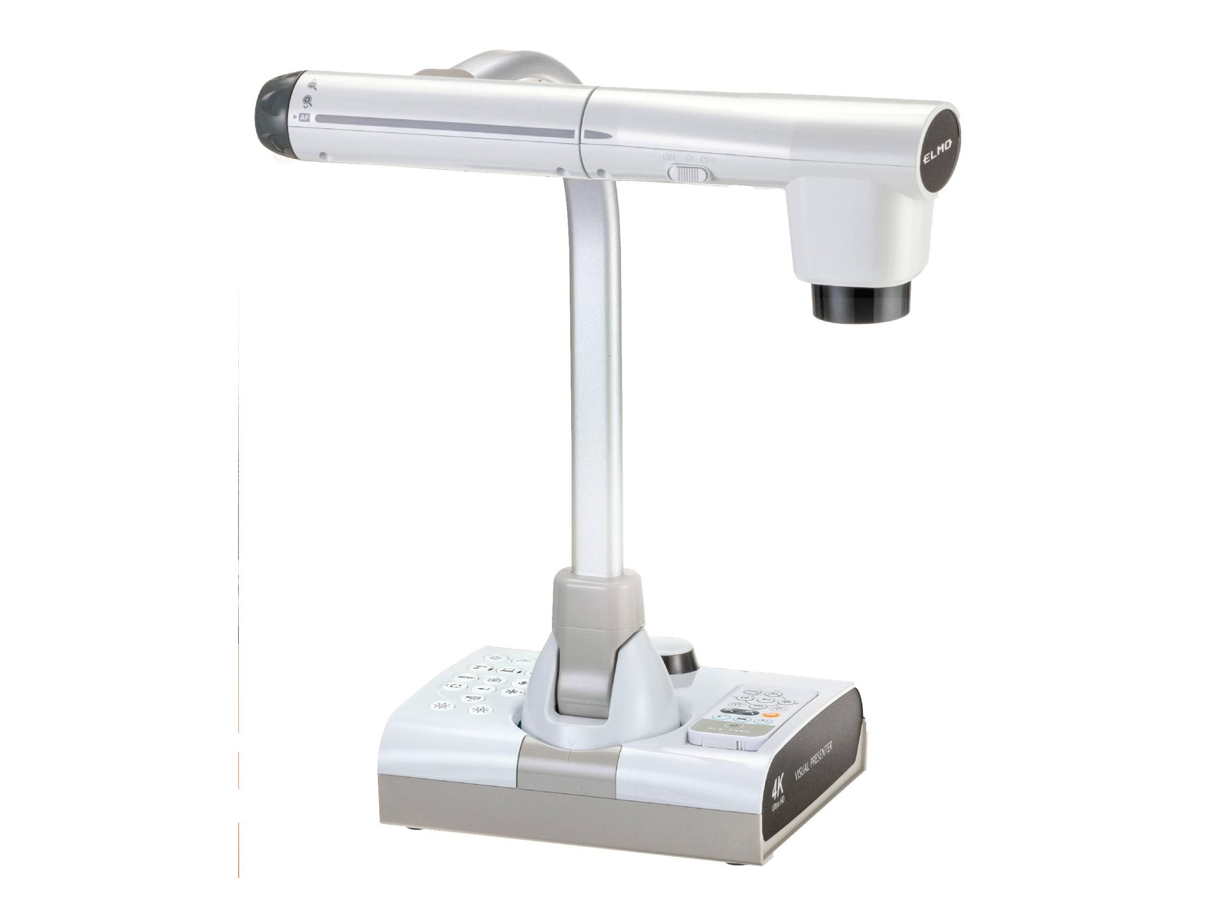 Elmo L-12G Dokumentenkamera 4K UHD 12 MP 12x optischer Zoom Schwarz, Weiß
