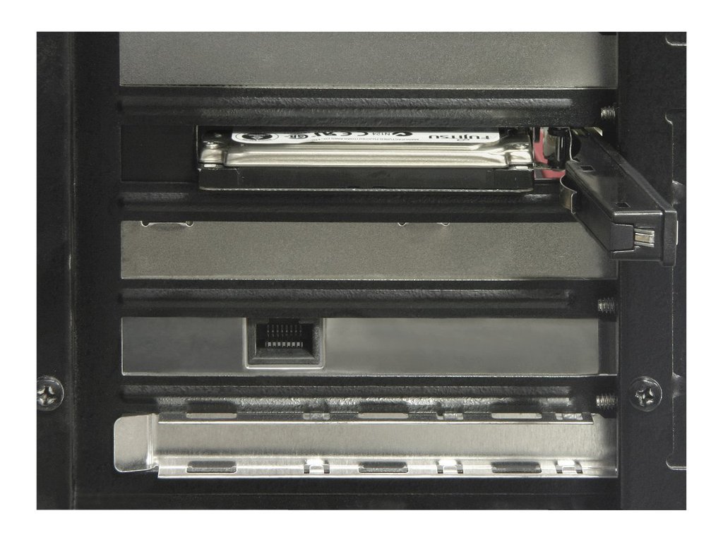 Delock Mobiles Speicher-Rack 2.5" Schwarz