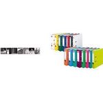 herlitz Ordner maX.file protect, Rückenbreite: 50 mm, grün DIN A4, PP-Kunststoffbezug, Kantenschutz, Einsteckrücken- (5450507)