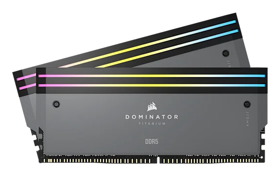 Corsair DOMINATOR TITANIUM Light Enhancement Kit RGB Grau