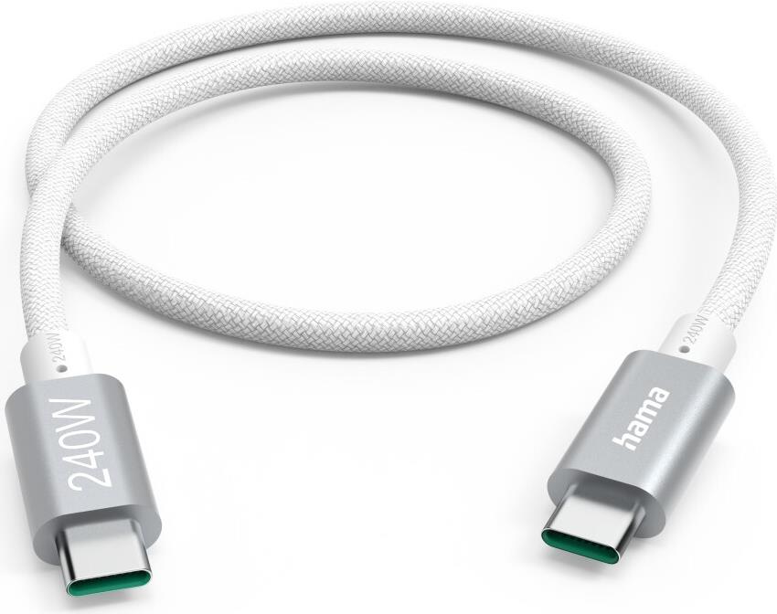 Hama Full-Featured USB Kabel 1,5 m USB 3.2 Gen 1 (3.1 Gen 1) USB C Weiß (00201721)