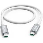 Hama Full-Featured USB Kabel 1,5 m USB 3.2 Gen 1 (3.1 Gen 1) USB C Weiß (00201721)