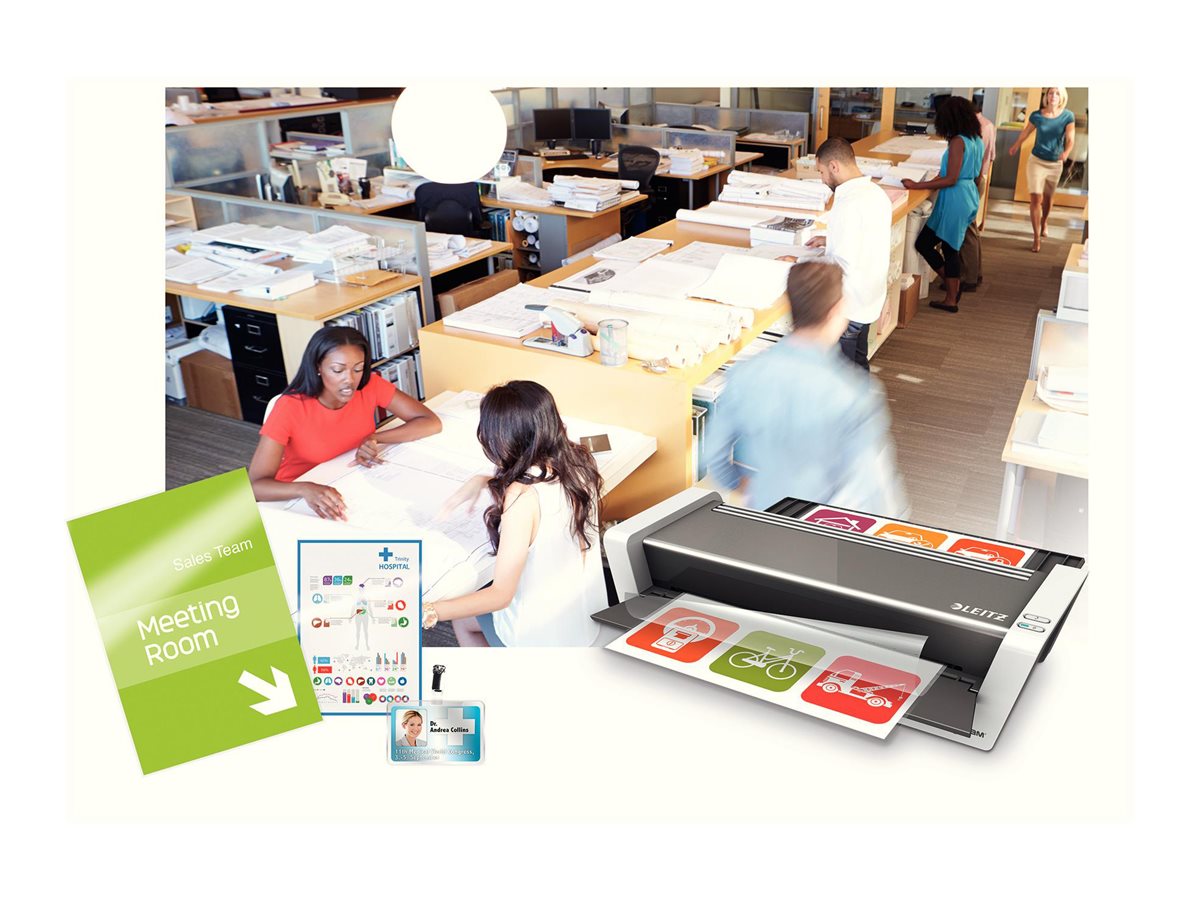 Leitz iLAM Touch 2 A3 Laminiergerät 100 cm/min Anthrazit, Glossy White