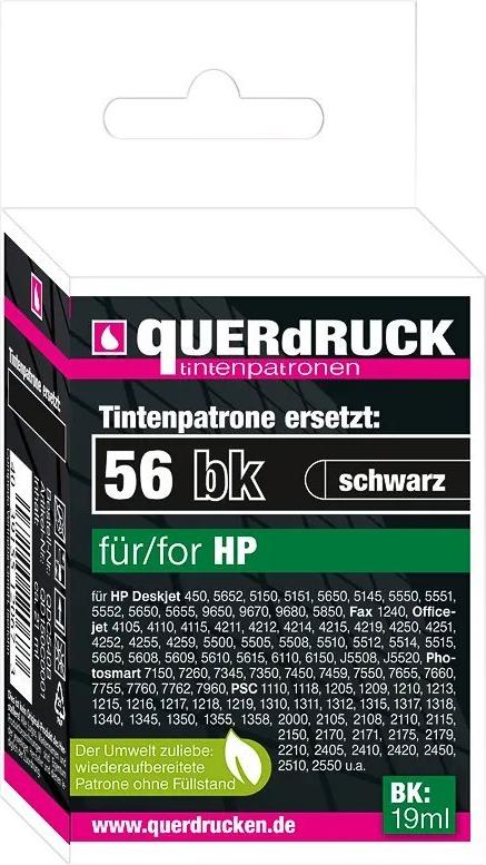 TINTE FUER HP 56 BLACK Blister (QD150H0022)