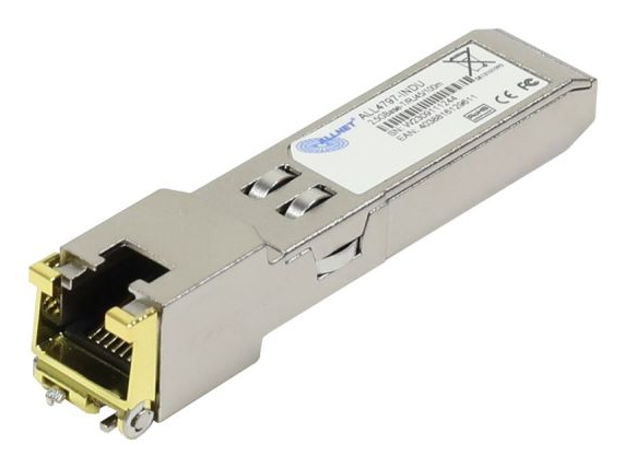 ALLNET ALL4797-INDU SFP+ Transceiver-Modul 2.5G RJ45 Kupfer Metallisch