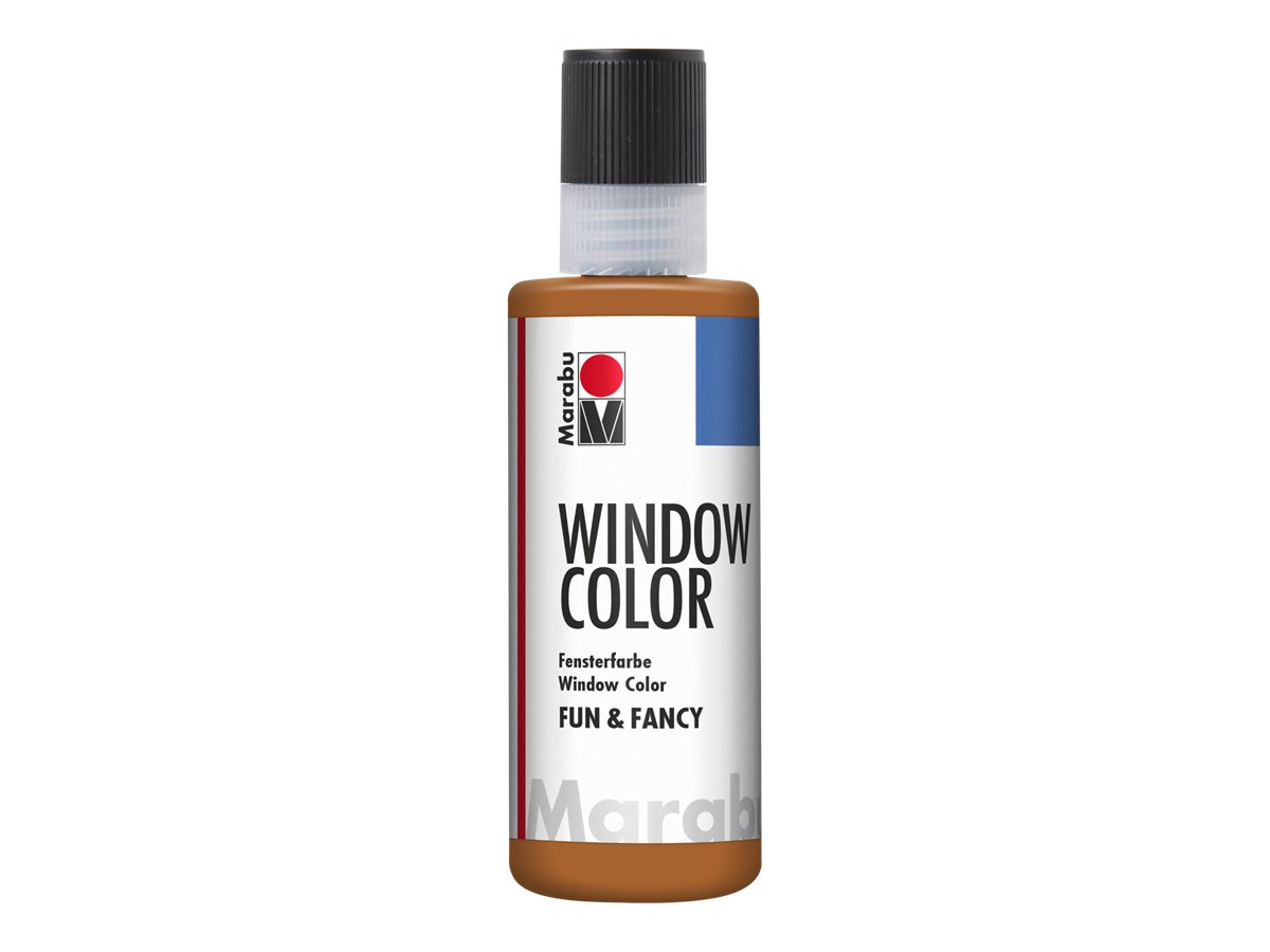 Marabu Window Color fun & fancy 47 Glasfarbe 80 ml Hellbraun