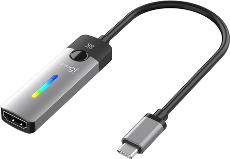 J5CREATE USB-C TO HDMI 2.1 8K ADAPTER (JCA157-N)