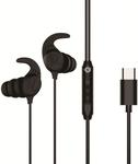 CONCEPTRONIC Headset In-Ear USB-C/Mikro/Ergono./+ 1.20m sw (BRENDAN05B)