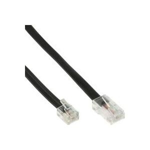 InLine® Modularkabel, RJ45 zu RJ12 St/St 6adrig 3m (18643)