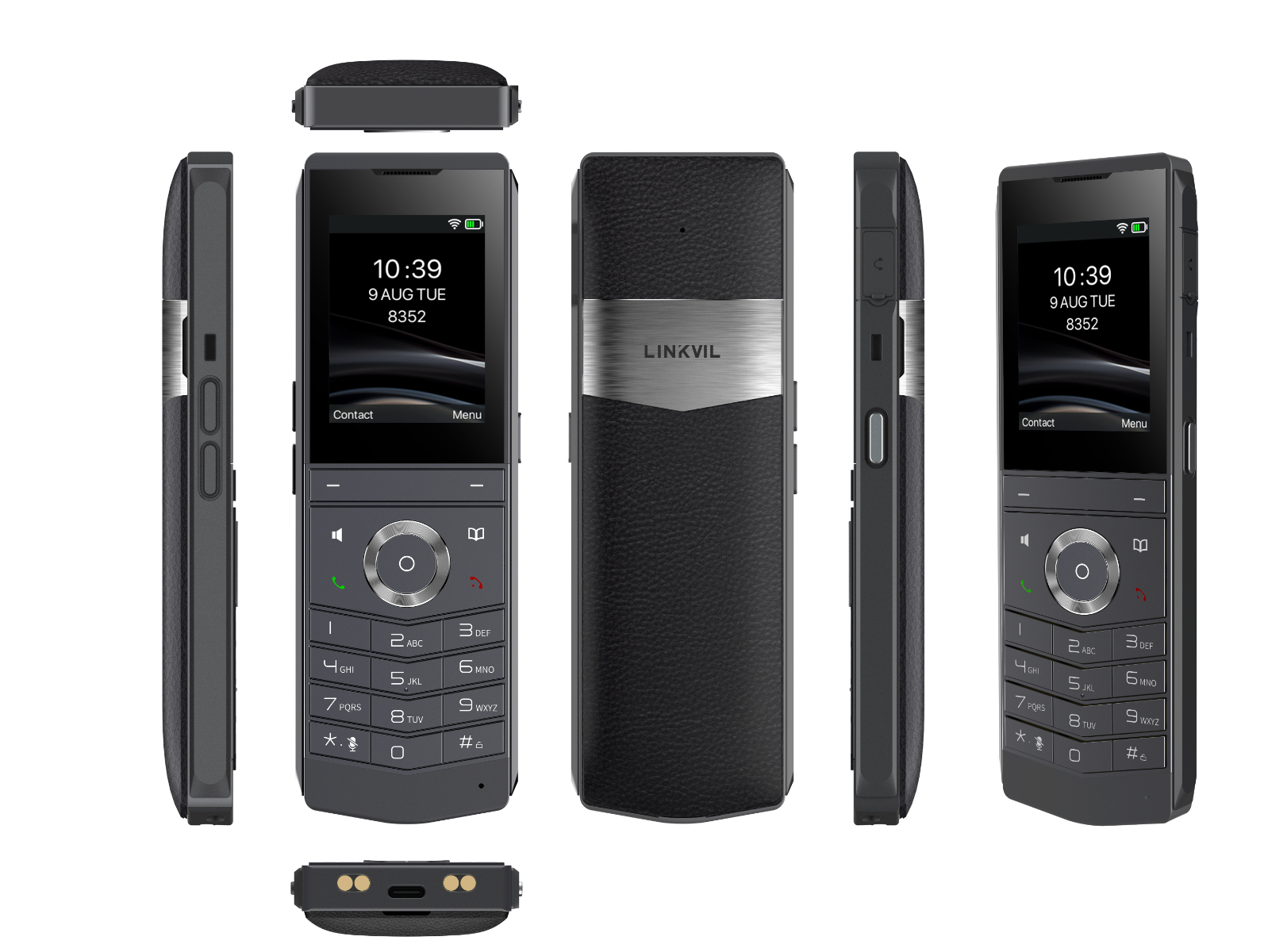 Fanvil Linkvil W611W V2 VoIP-Telefon Schwarz