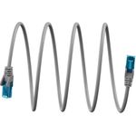 Goobay Ultraflexibles CAT 6A Patchkabel U/UTP, grau (79195)
