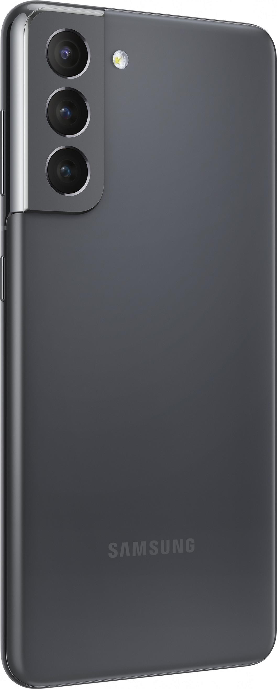 Samsung Galaxy S21 5G SM-G991B 15,8 cm (6.2" ) Dual-SIM Android 11 USB Typ-C 8 GB 128 GB 4000 mAh Grau (SM-G991BZADEUB)