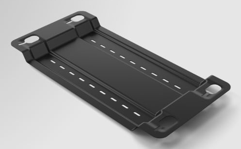 Neat Neat Board 50 Wandbefestigungs-Kit Schwarz