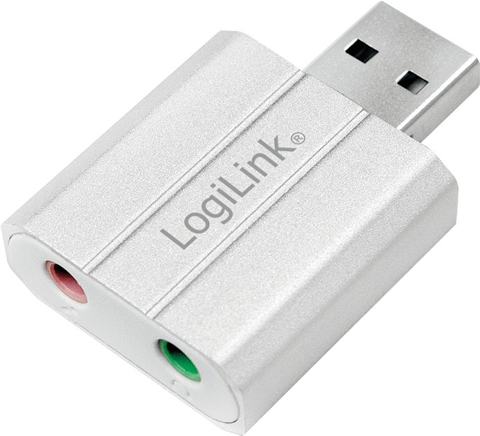 Logilink USB Audio Adapter Soundkarte USB 2.0 (UA0298)  - Onlineshop JACOB Elektronik