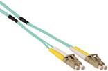 ACT 50 meter Multimode 50/125 OM3 duplex ruggedized fiber cable with LC connectors. Lc-lc 50/125 om3 rugged 50m (RL5105)