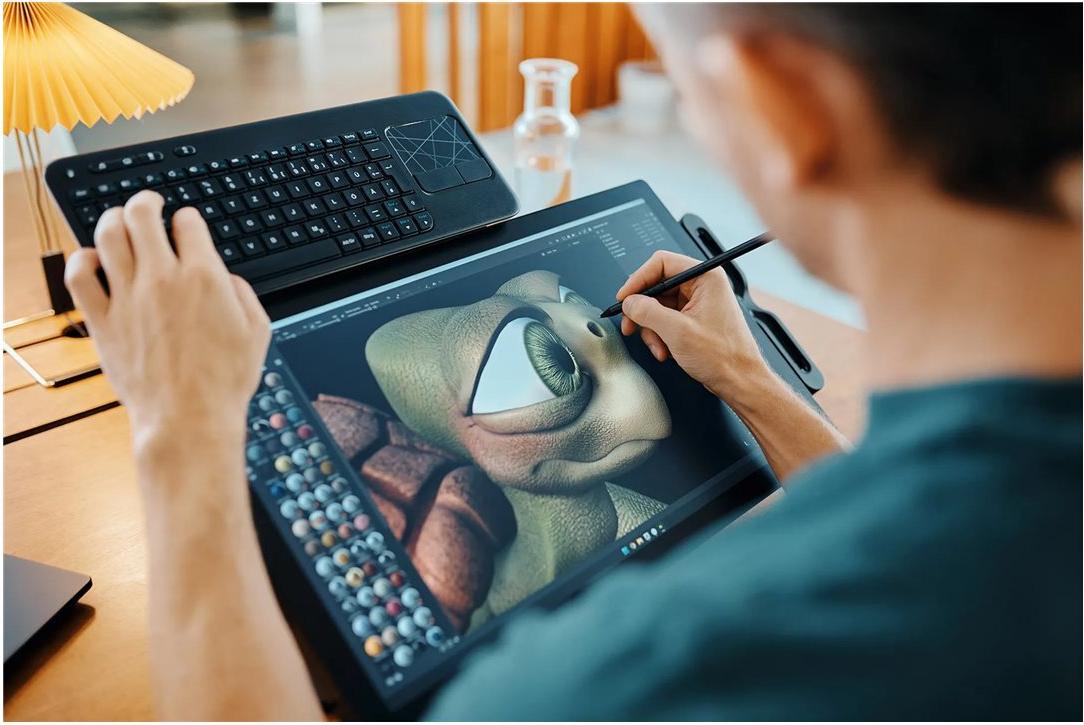 Wacom Cintiq Pro 22 22" Schwarz