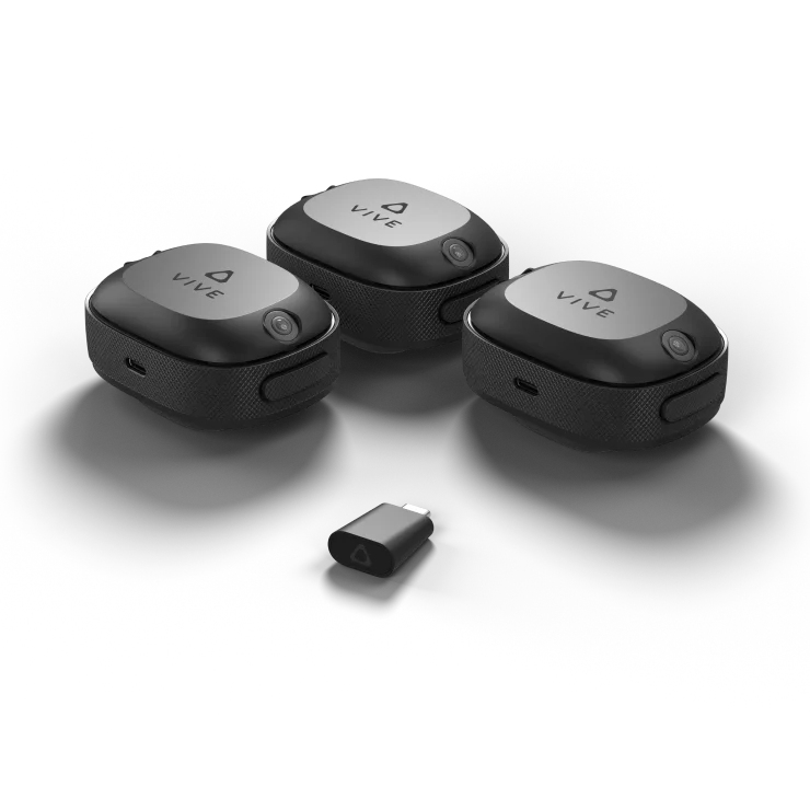 HTC VIVE Ultimate Tracker 3+1 Kit Schwarz Blau