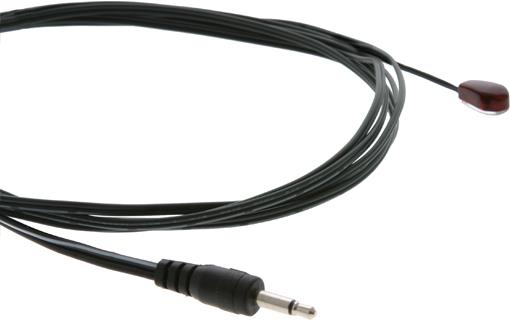 KRAMER ELECTRONICS C-A35M/IRE-10 3,5mm Klinke zu IR-Sender Kabel Stecker / Stecker, 3 Meter (95-0103110)