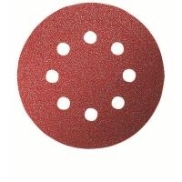 Bosch Exzenterschleifpapier mit Klett, gelocht Körnung 120 (Ø) 125 mm 2609256A26 5 St. (2609256A26)