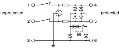 Phoenix Contact 2906744 Spannungsschutz 12 V Grau (2906744)