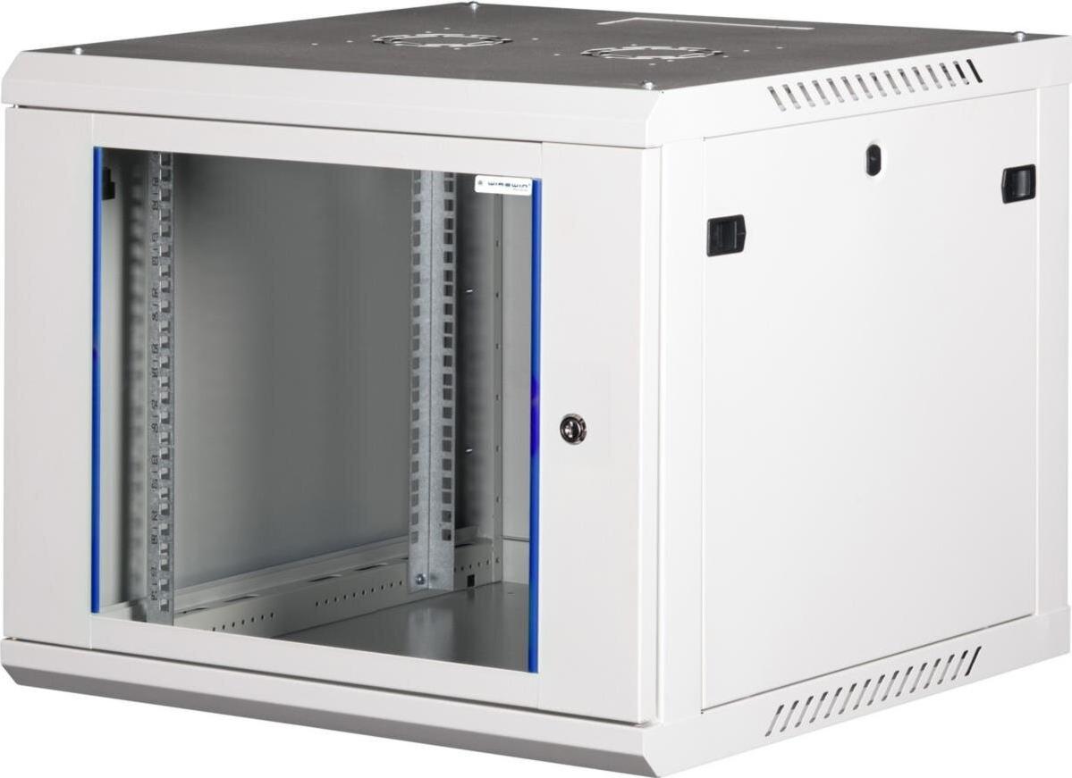 Wirewin 19\" Wandschrank, einteilig, Pro 3nd Generation, 600x600mm, hellgrau Schränke (WCAB PS3 600X600X9U)