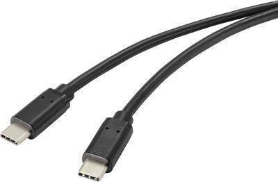 Renkforce RF-4716842 USB Kabel 2 m USB 2.0 USB A USB C Schwarz (RF-4716842)