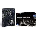 Biostar TB560-BTC PRO Hauptplatine – ATX – Intel B560 – Sockel LGA1200 – 2× DDR4 bis 64GB – 12× PCIe – M.2 – HDMI – Schwarz (TB560-BTC PRO)