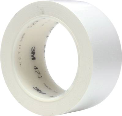 3M 471F 471W50 PVC-Klebeband Weiß (L x B) 33 m x 50 mm 1 Rolle(n) (471W50)