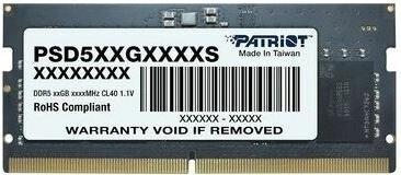 Patriot Memory Signature PSD532G56002S Speichermodul 32 GB 1 x 32 GB DDR5 5600 MHz (PSD532G56002S)