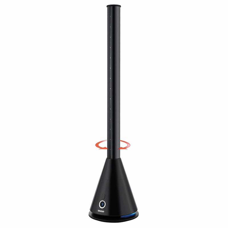 Unold Black Tower Turmventilator 26 W Schwarz