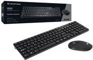 Conceptronic ORAZIO01ES Wireless Keyboard+Mouse,ES, schwarz (ORAZIO01ES)