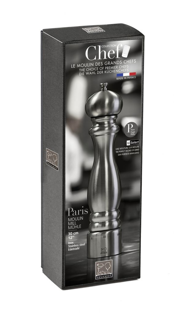Peugeot Paris Chef Pfeffermühle uSelect 22 cm Edelstahl
