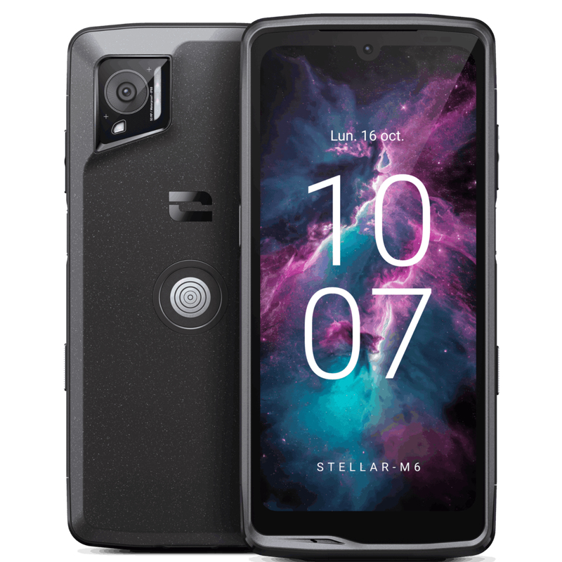 Crosscall Stellar M6 Outdoor-Smartphone 6,1" Android 14 128 GB 6 GB RAM Schwarz