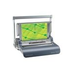 Fellowes Drahtbindegerät Quasar Wire, anthrazit-glänzend bis DIN A4, Stanzleistung: 15 Blatt, Bindekapazität: 130 (5224101)