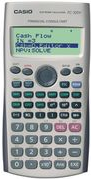 Casio FC-100V Taschenrechner Pocket Financial Grey (4971850172147)