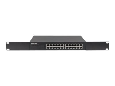 Intellinet 24-Port Gigabit Ethernet Switch 24 x 10/100/1000 Mbit/s RJ45 IEEE 802.3az Schwarz