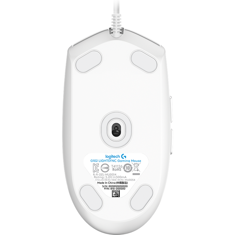 Logitech Gaming Mouse G102 Für Maus LIGHTSYNC 910-005824 Rechtshänder