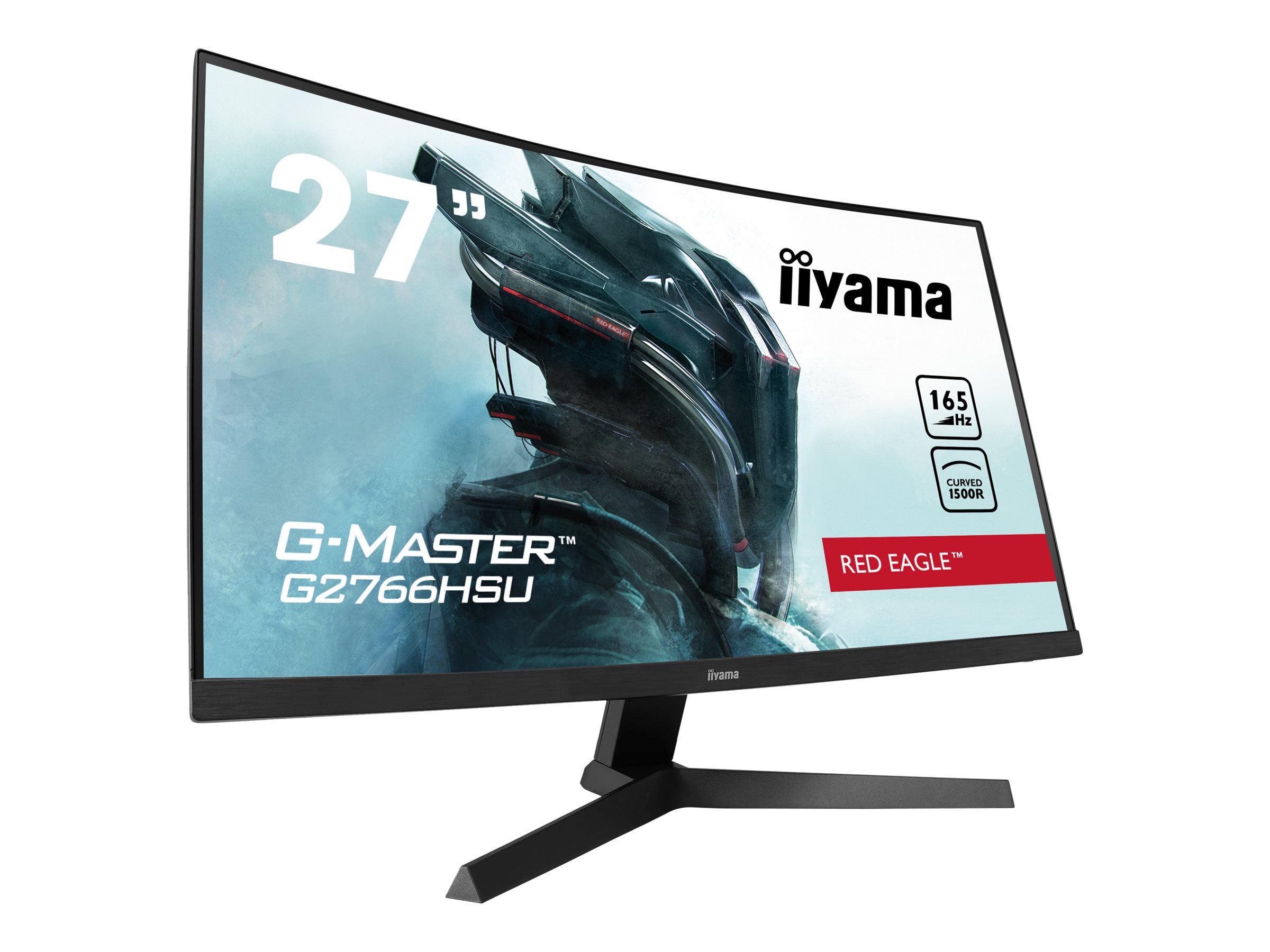iiyama G-MASTER Red Eagle G2766HSU-B1 27" Full HD 165 Hz LED-Monitor Mattschwarz