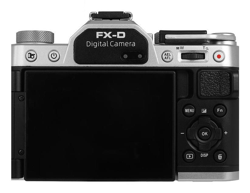 Yashica FX-D 300 Kompaktkamera 50 MP CMOS 4K Ultra HD 2,8" Display Schwarz