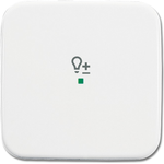 Busch-Jaeger 6220-0-0086 Abdeckplatte für Sensorhalterung & -sockel Weiß (6220-0-0086)