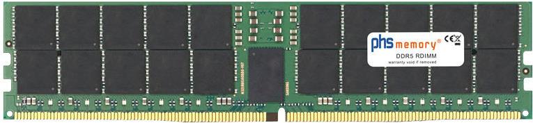 PHS-MEMORY 64GB RAM Speicher kompatibel mit Gigabyte MZ73-LM1 (rev. 1.0) DDR5 RDIMM 4800MHz PC5-3840