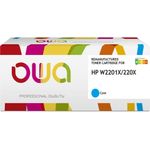 OWA Toner kompatibel zu HP W2201X / 220X cyan (5.500 S.) (K16557OW)
