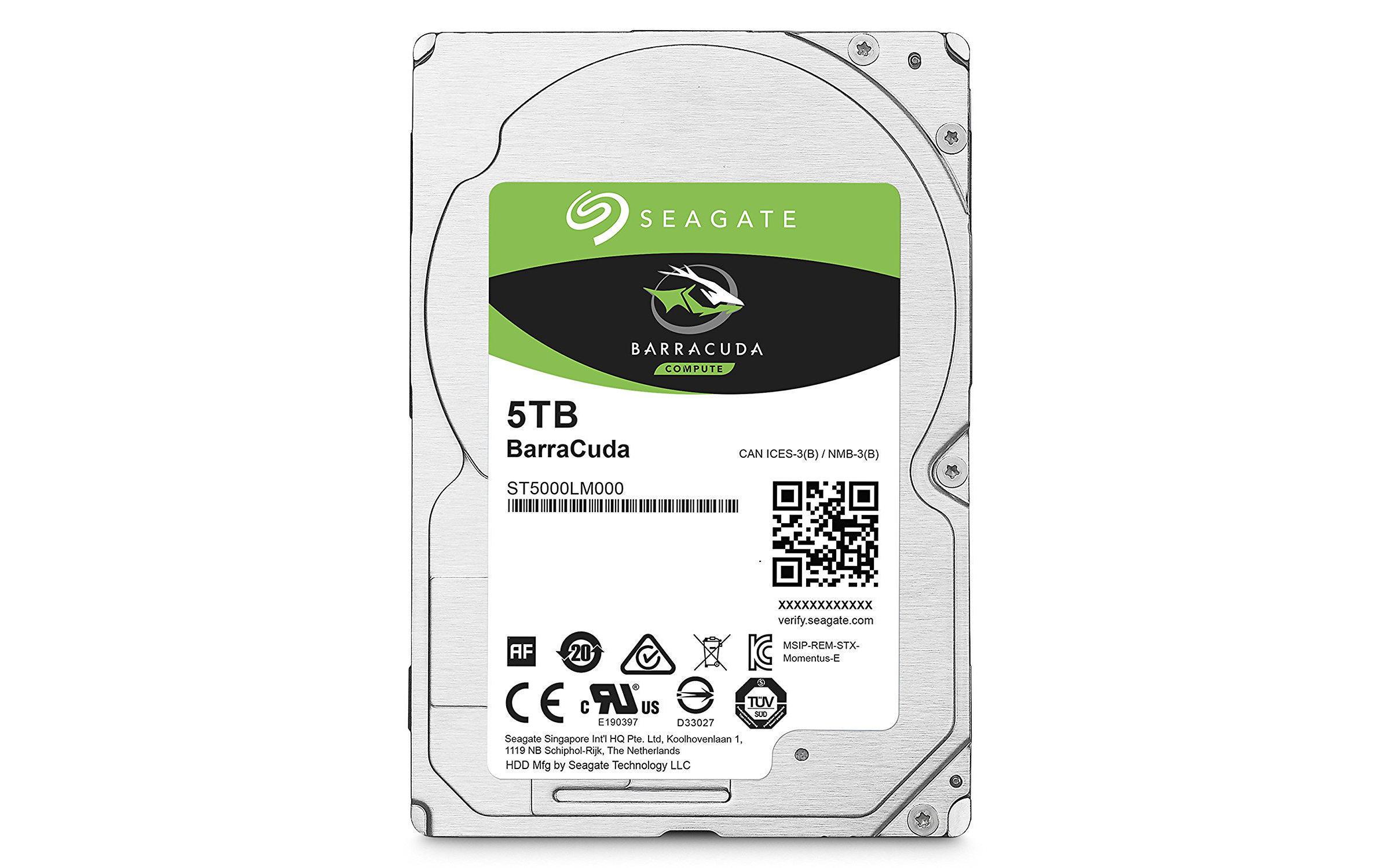 Seagate Guardian BarraCuda ST5000LM000 5 TB 2.5" SATA 6Gb/s