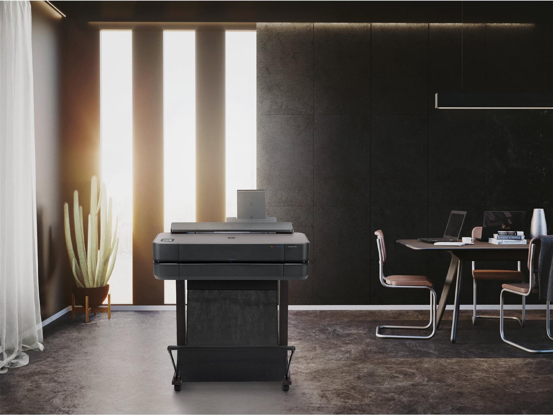 HP DesignJet T650 36" Großformatdrucker Tintenstrahl 2400 x 1200 dpi Schwarz, Grau