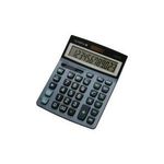 OLYMPIA LCD 6112Taschenrechner blau 1zeilig 12Stellen-Display Wurzel Prozent GT Steuer-Gewinnrechnug Speicherfunktion Batterie-Solar (941911003)